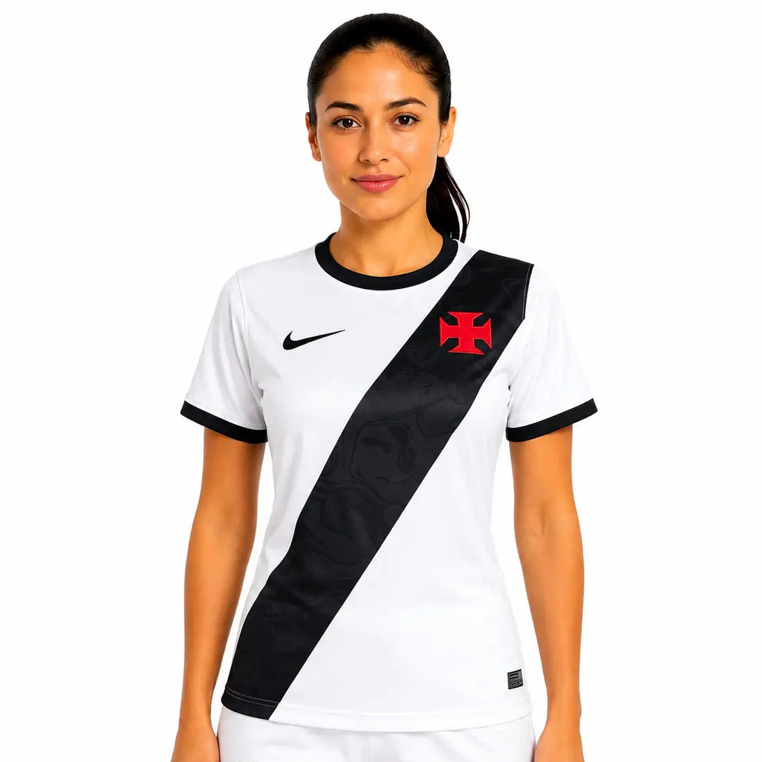 Camisa Vasco da Gama 2026 Away Branca - Versão Feminina