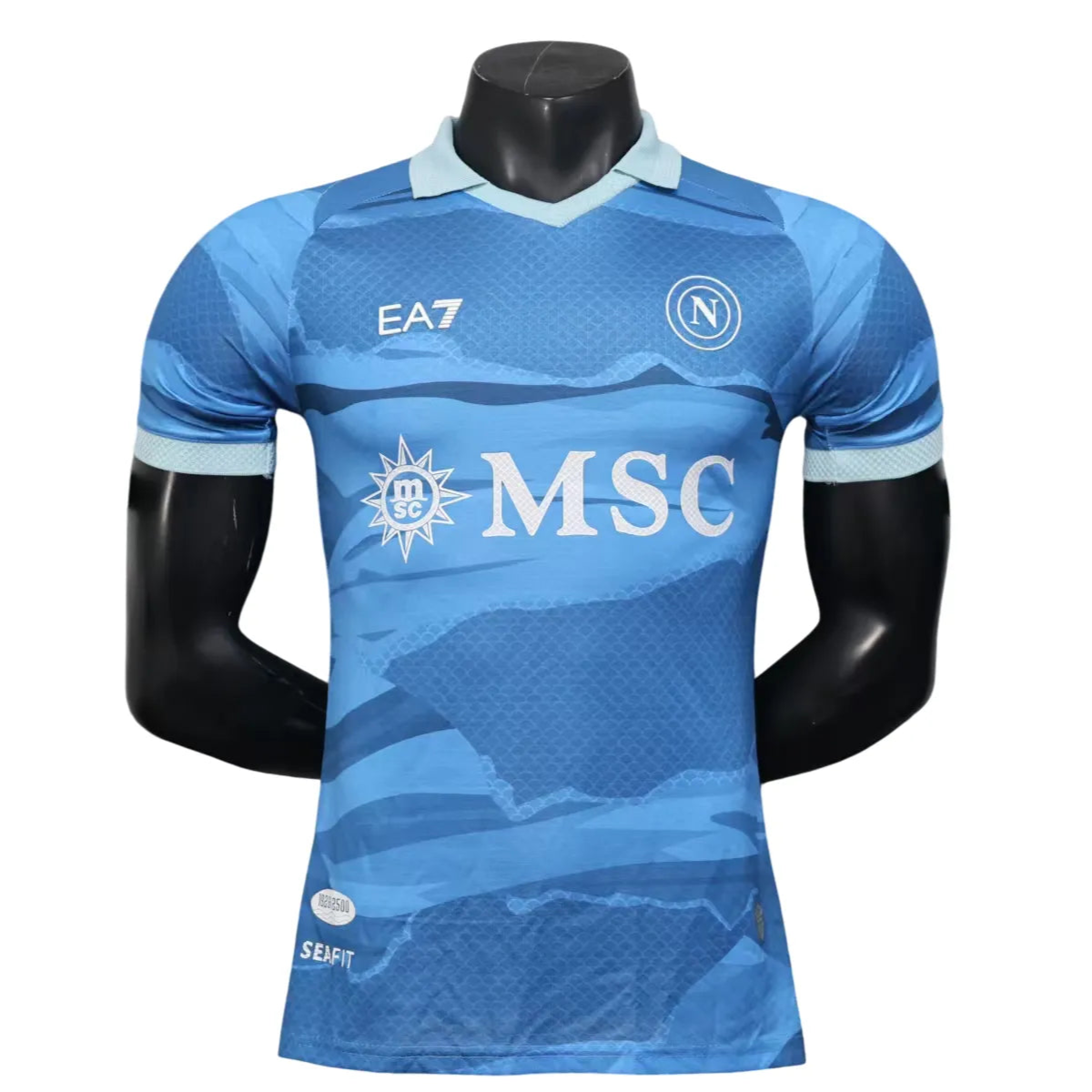 Camisa Napoli 2024/25 Fourth - Partenope Jersey - Versão Jogador - Masculina