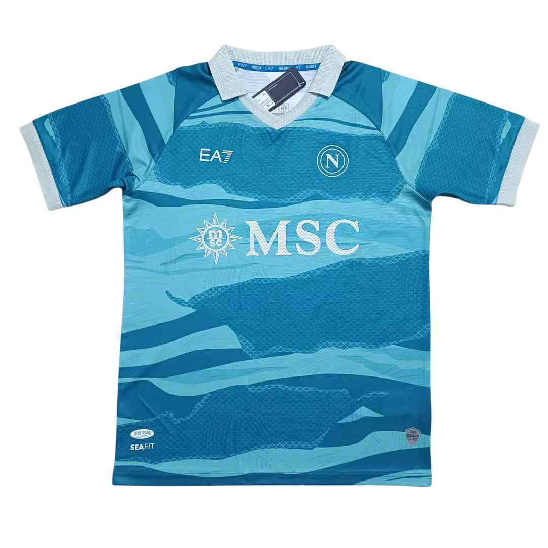 Camisa Napoli 2024/25 Fourth - Partenope Jersey - Masculina