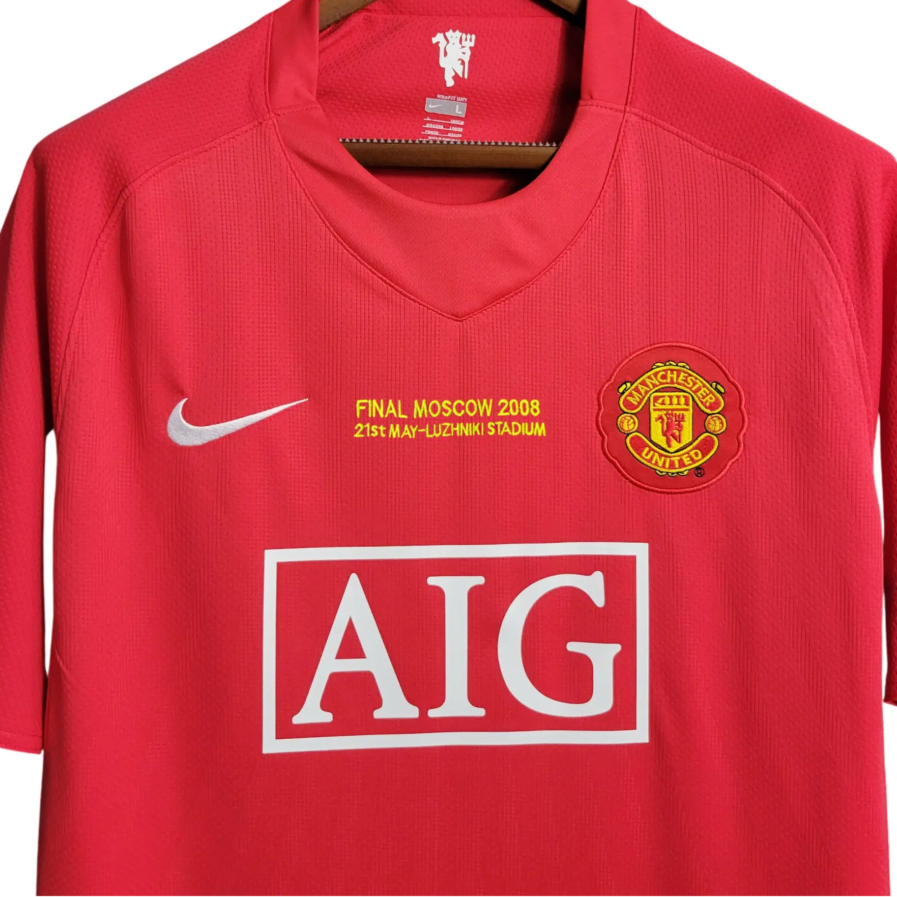 Camisa Manchester United Retrô 2007/08 Home