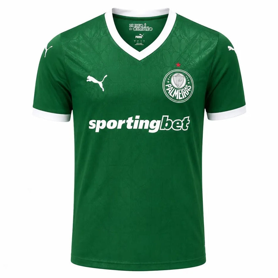 Camisa Palmeiras 2025 Home Verde - Tamanho G (L)